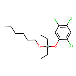 Silane, diethylhexyloxy(2,4,5-trichlorophenoxy)-