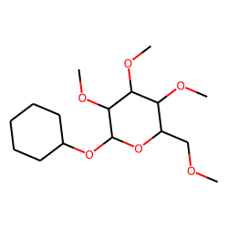«alpha»-D-Galactopyranoside, 1-cyclohexyl, permethylated