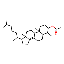 4A-Methyl-8(14)-cholestenol acetate