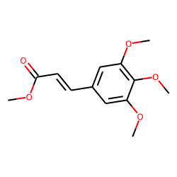 2-Propenoic acid, 3-(3,4,5-trimethoxyphenyl)-, methyl ester