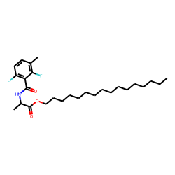 D-Alanine, N-(2,6-difluoro-3-methylbenzoyl)-, hexadecyl ester