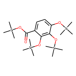 2,3,4-Trihydroxybenzoic acid, tetrakis(trimethylsilyl)-