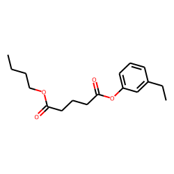Glutaric acid, butyl 3-ethylphenyl ester