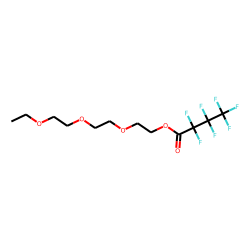2-[2-(2-Ethoxyethoxy)ethoxy]ethyl 2,2,3,3,4,4,4-heptafluorobutanoate