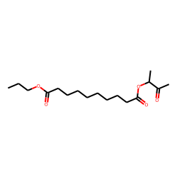 Sebacic acid, 3-oxobut-2-yl propyl ester