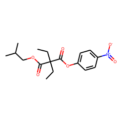 Diethylmalonic acid, isobutyl 4-nitrophenyl ester