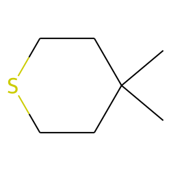 4,4-dimethyl-thiacyclohexane