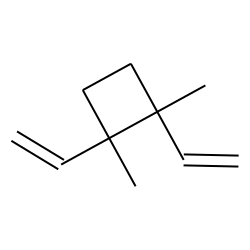 trans-1,2-Diethenyl-1,2-dimethylcyclobutane
