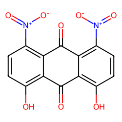 9,10-Anthracenedione, 1,8-dihydroxy-4,5-dinitro-