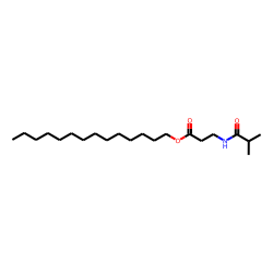 «beta»-Alanine, N-isobutyryl-, tetradecyl ester