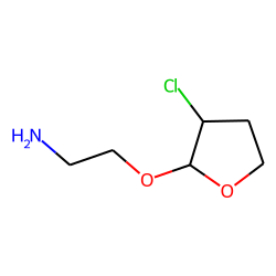 2-(3-Chloro-tetrahydro-furan-2-yloxy)-ethylamine