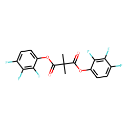 Dimethylmalonic acid, di(2,3,4-trifluorophenyl) ester