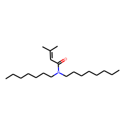 But-2-enamide, N-heptyl-N-octyl-3-methyl-