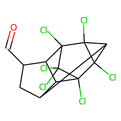 1,2,4-Methenocyclopenta[cd]pentalene-5-carboxaldehyde, 2,2a,3,3,4,7-hexachlorodecahydro-, (1«alpha»,2«beta»,2a«beta»,4«beta»,4a«beta»,5«beta»,6a«beta»,6b«beta»,7R*)-