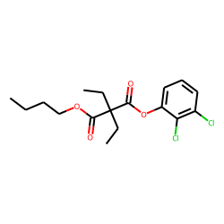 Diethylmalonic acid, butyl 2,3-dichlorophenyl ester