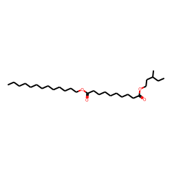 Sebacic acid, 3-methylpentyl tridecyl ester