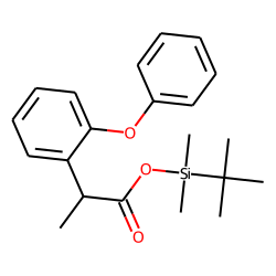 Fenoprofen, TBDMS