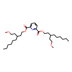 2,6-Pyridinedicarboxylic acid, di(3-(2-methoxyethyl)nonyl) ester