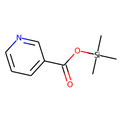3-Pyridinecarboxylic acid, trimethylsilyl ester