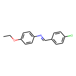 p-chlorobenzylidene-(4-ethoxyphenyl)-amine