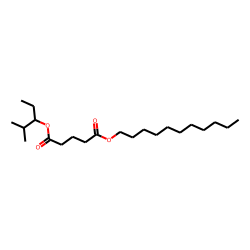 Glutaric acid, 2-methylpent-3-yl undecyl ester