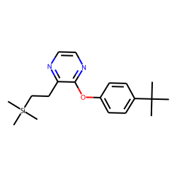 2-(P-t-butylphenoxy)-3-(2-trimethylsilylethyl) pyrazine
