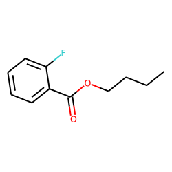 2-Fluorobenzoic acid, butyl ester