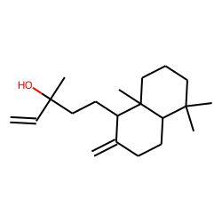 1-Naphthalenepropanol, «alpha»-ethenyldecahydro-«alpha»,5,5,8a-tetramethyl-2-methylene-, [1S-[1«alpha»(R*),4a«beta»,8a«alpha»]]-