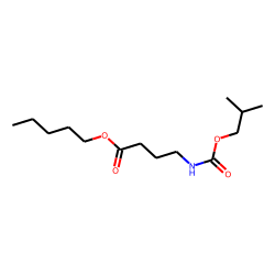 «gamma»-Aminobutyric acid, N-isobutoxycarbonyl-, pentyl ester