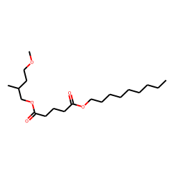 Glutaric acid, 4-methoxy-2-methylbutyl nonyl ester
