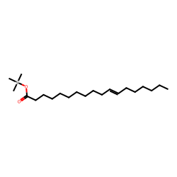 11-Trans-octadecenoic acid, trimethylsilyl ester