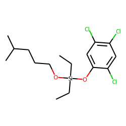 Silane, diethylisohexyloxy(2,4,5-trichlorophenoxy)-