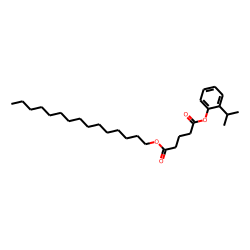 Glutaric acid, 2-isopropylphenyl pentadecyl ester