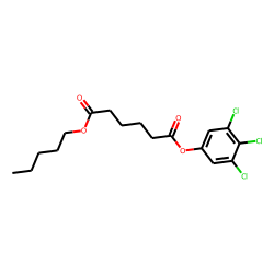 Adipic acid, pentyl 3,4,5-trichlorophenyl ester