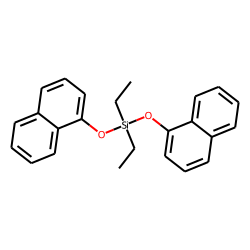 Silane, diethyldi(1-naphthoxy)-