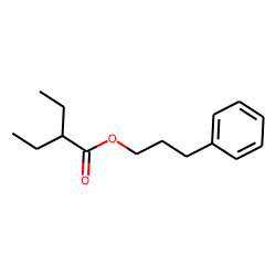 2-Ethylbutyric acid, 3-phenylpropyl ester