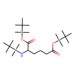 Hexanedioic acid, 2-[(tert-butyldimethylsilyl)amino]-, bis(tert-butyldimethylsilyl) ester