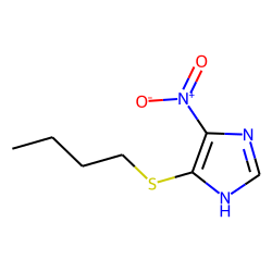 Imidazole, 5-(n-butylthio)-4-nitro-