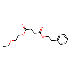 Succinic acid, phenethyl 2-ethoxyethyl ester
