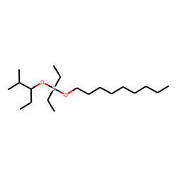 Silane, diethyl(2-methylpent-3-yloxy)nonyloxy-