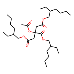 1,2,3-Propanetricarboxylic acid, 2-(acetyloxy)-, tris(2-ethylhexyl) ester