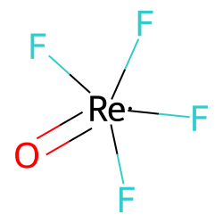 Rhenium tetrafluoride oxide