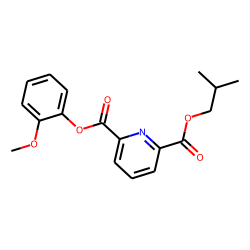 2,6-Pyridinedicarboxylic acid, isobutyl 2-methoxyphenyl ester