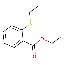 Benzoic acid, 2-(ethylthio)-, ethyl ester