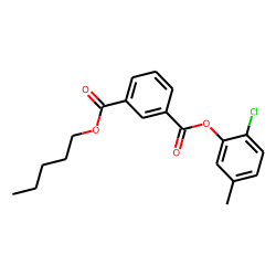 Isophthalic acid, 2-chloro-5-methylphenyl pentyl ester