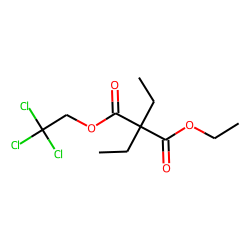 Diethylmalonic acid, ethyl 2,2,2-trichloroethyl ester