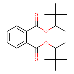 Phthalic acid, di(3,3-dimethylbut-2-yl) ester