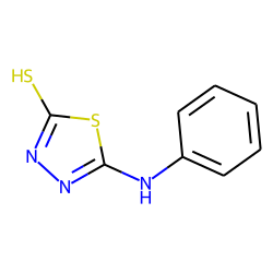 Thiadiazole, 2-anilino-5-mercapto-1,3,4-
