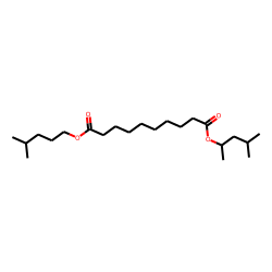 Sebacic acid, isohexyl 4-methylpent-2-yl ester