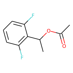 2,6-Difluoro-«alpha»-methylbenzyl alcohol, acetate